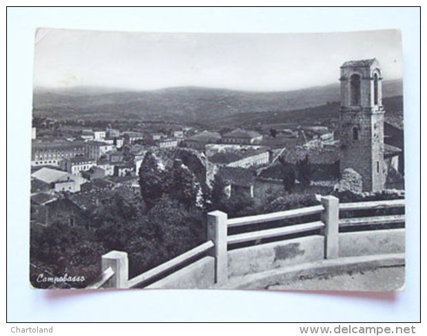 Cartolina Campobasso - Veduta Generale 1955 - Campobasso