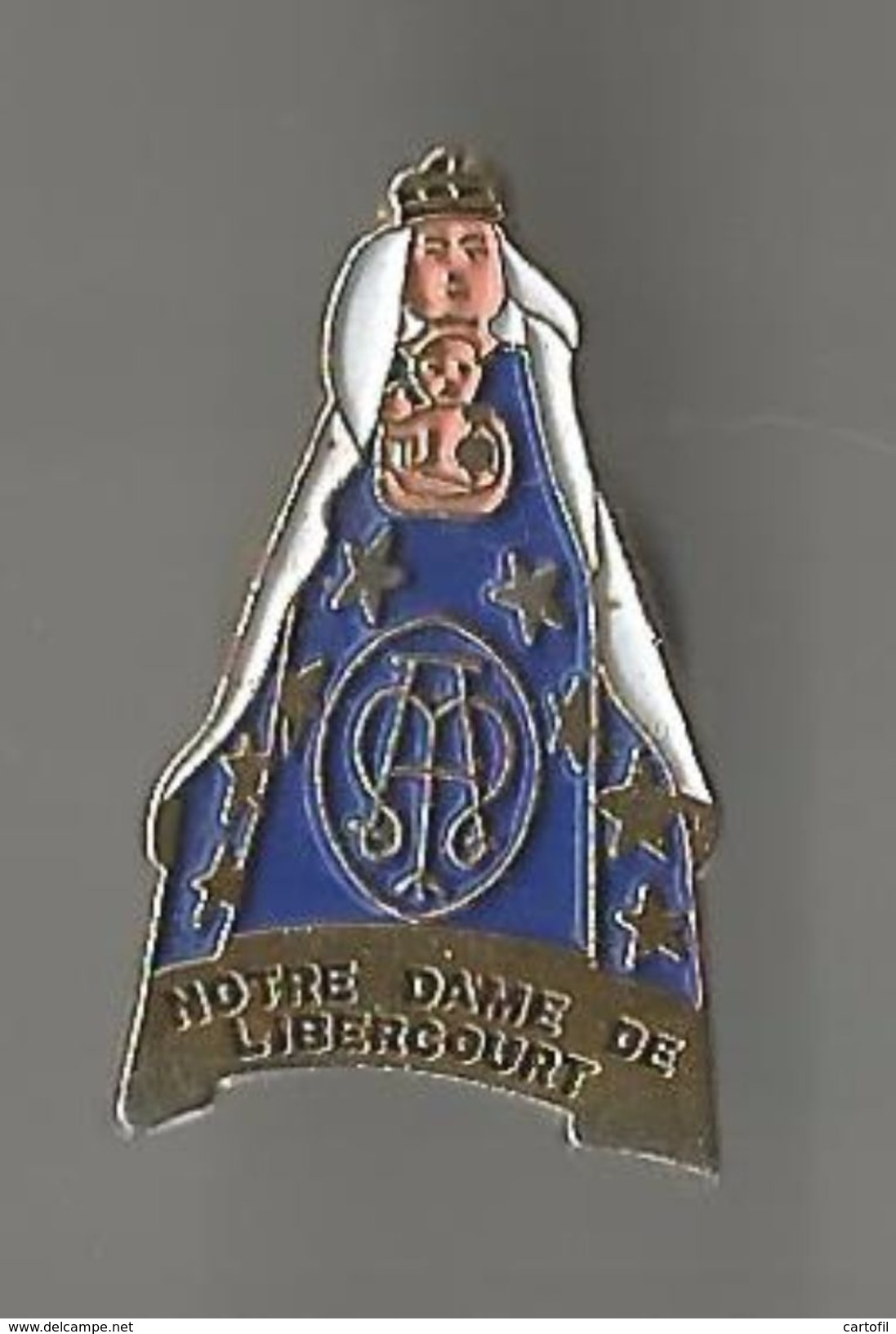 Pin´s Notre Dame De Libercourt (62) - Ciudades