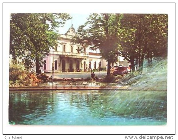 Cartolina Monza - Stazione FF. SS 1966 - Milano