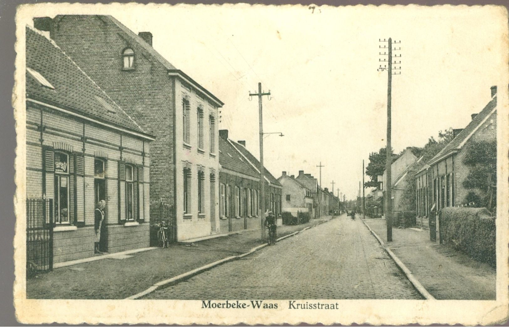 Moerbeke - Waas  :  Kruisstraat - Moerbeke-Waas