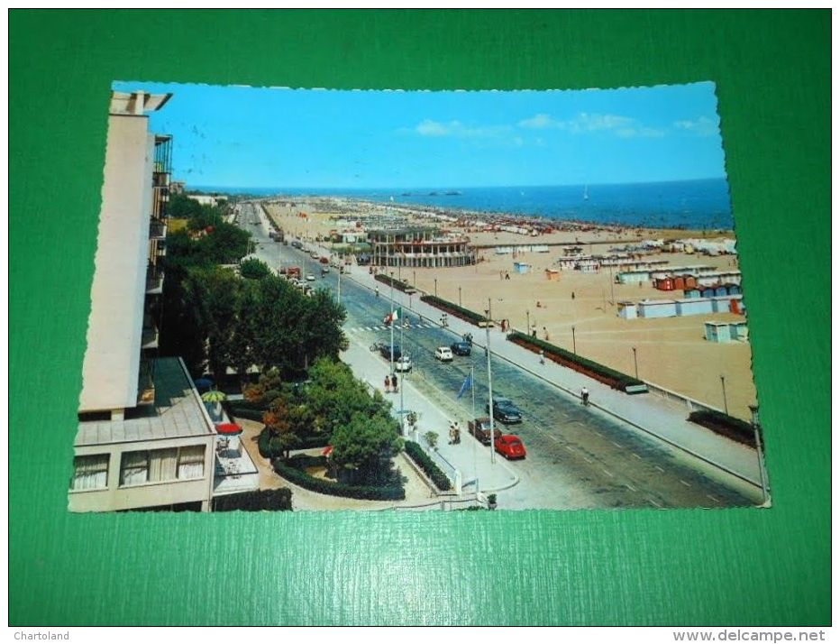 Cartolina Riviera Di Rimini - Lungomare 1963 - Rimini