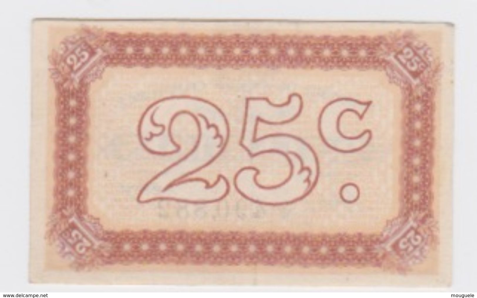 Billet De Nancy 25 Cts Sans Date  Pick 56 - Chamber Of Commerce