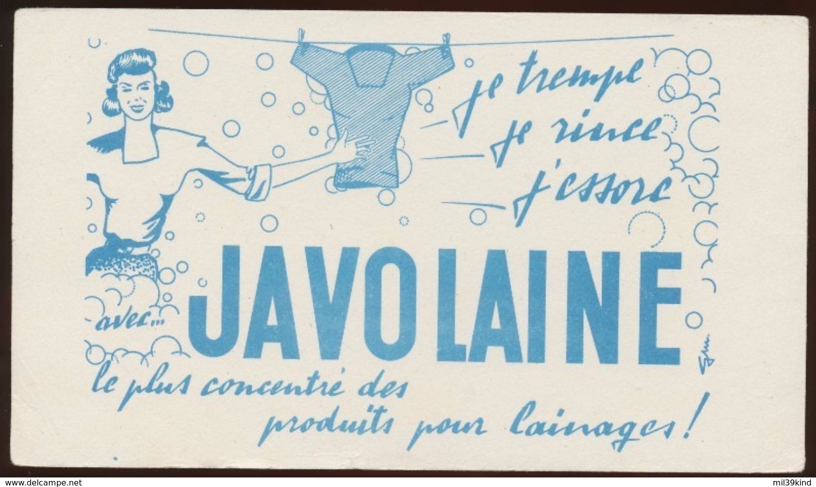 Buvard - JAVOLAINE - J