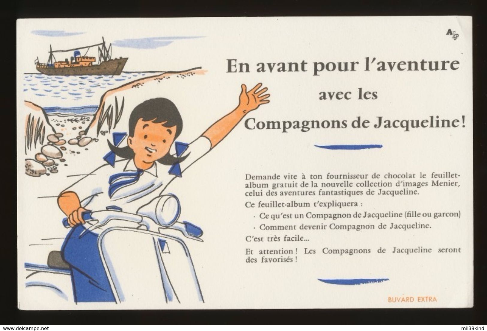 Buvard - Les Compagnons De JACQUELINE - J