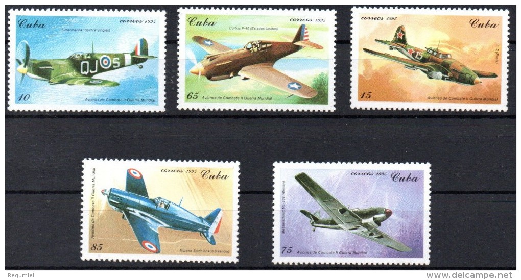 Cuba 3449/3453 ** MNH. 1995 - Ungebraucht