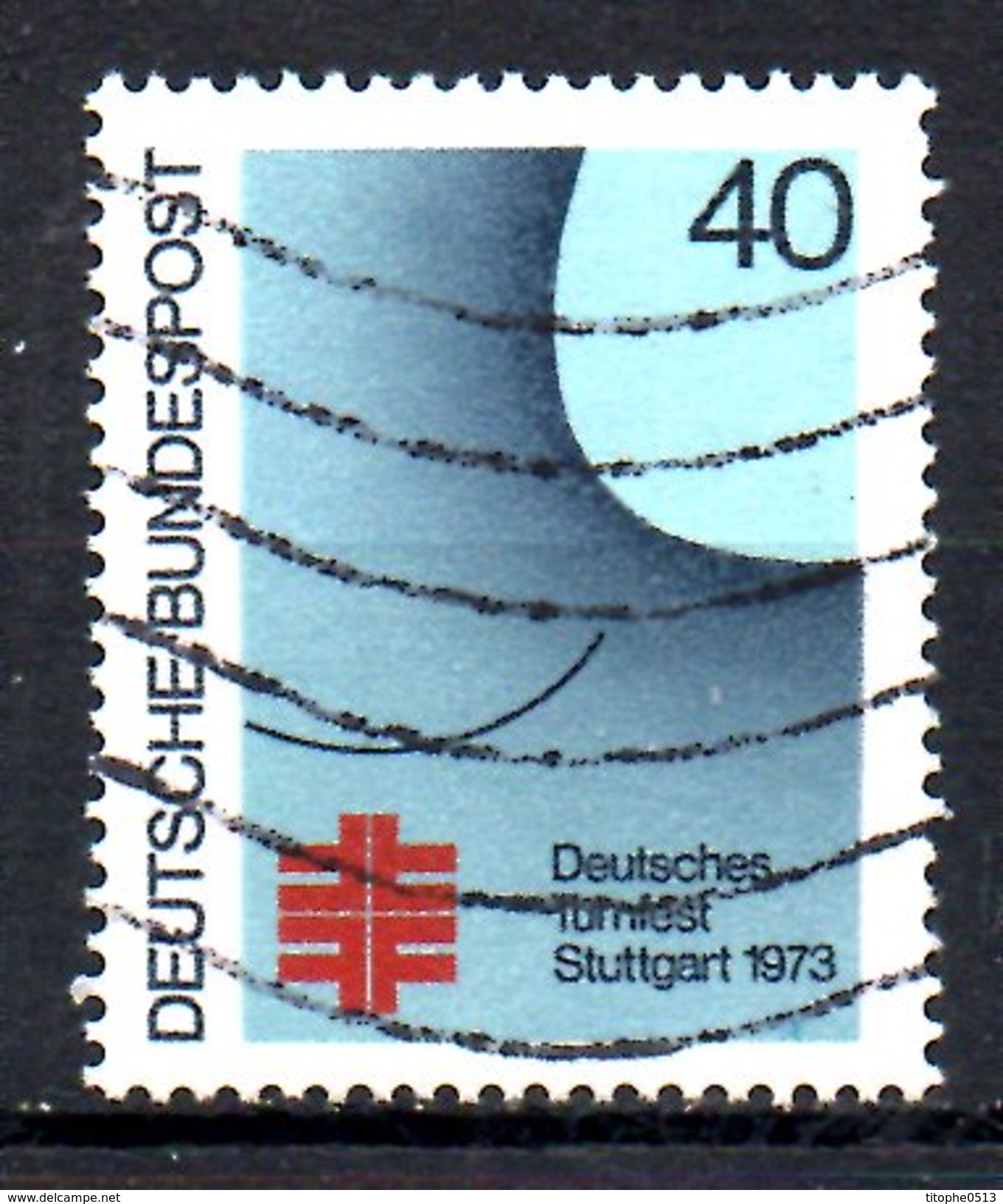 ALLEMAGNE. N°613 De 1973 Oblitéré. Gymnastique. - Gymnastik