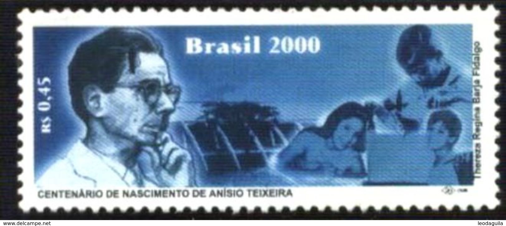 BRAZIL #2756 -  ANISIO TEIXEIRA - EDUCATION  -  2000 -  MNH - Neufs