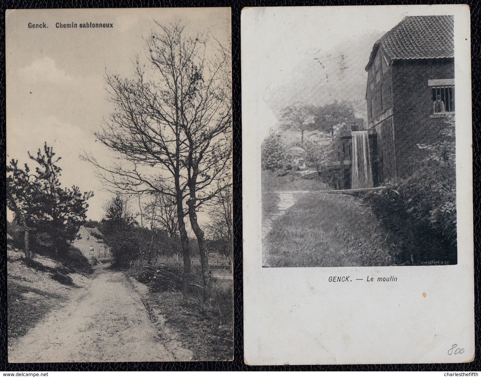 2 X GENCK - GENK ---- Molen En Chemin Sablonneux - Genk