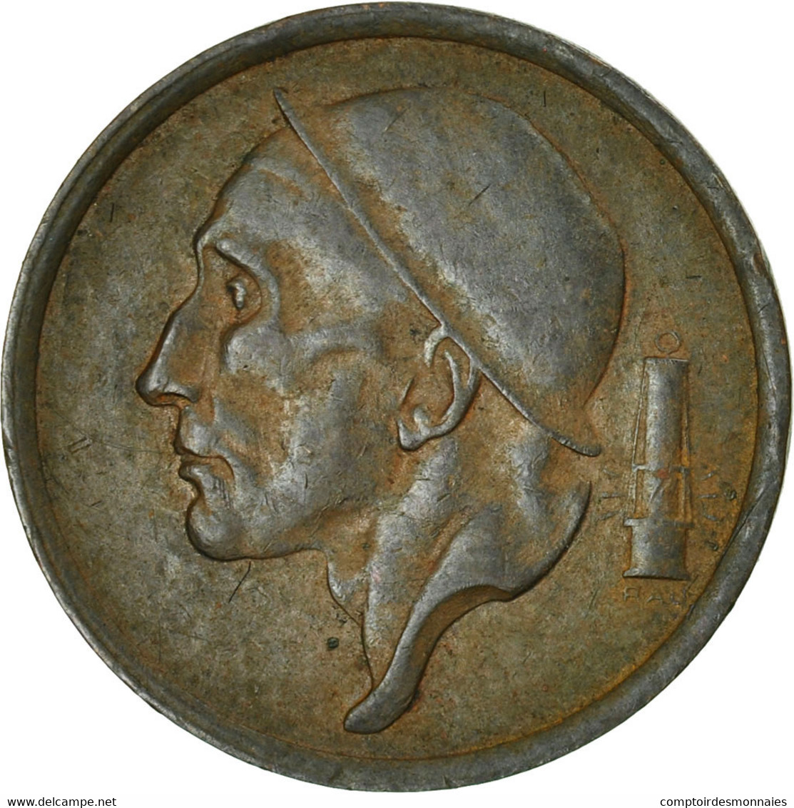 Monnaie, Belgique, 20 Centimes, 1954, TB, Bronze, KM:146 - 20 Cents