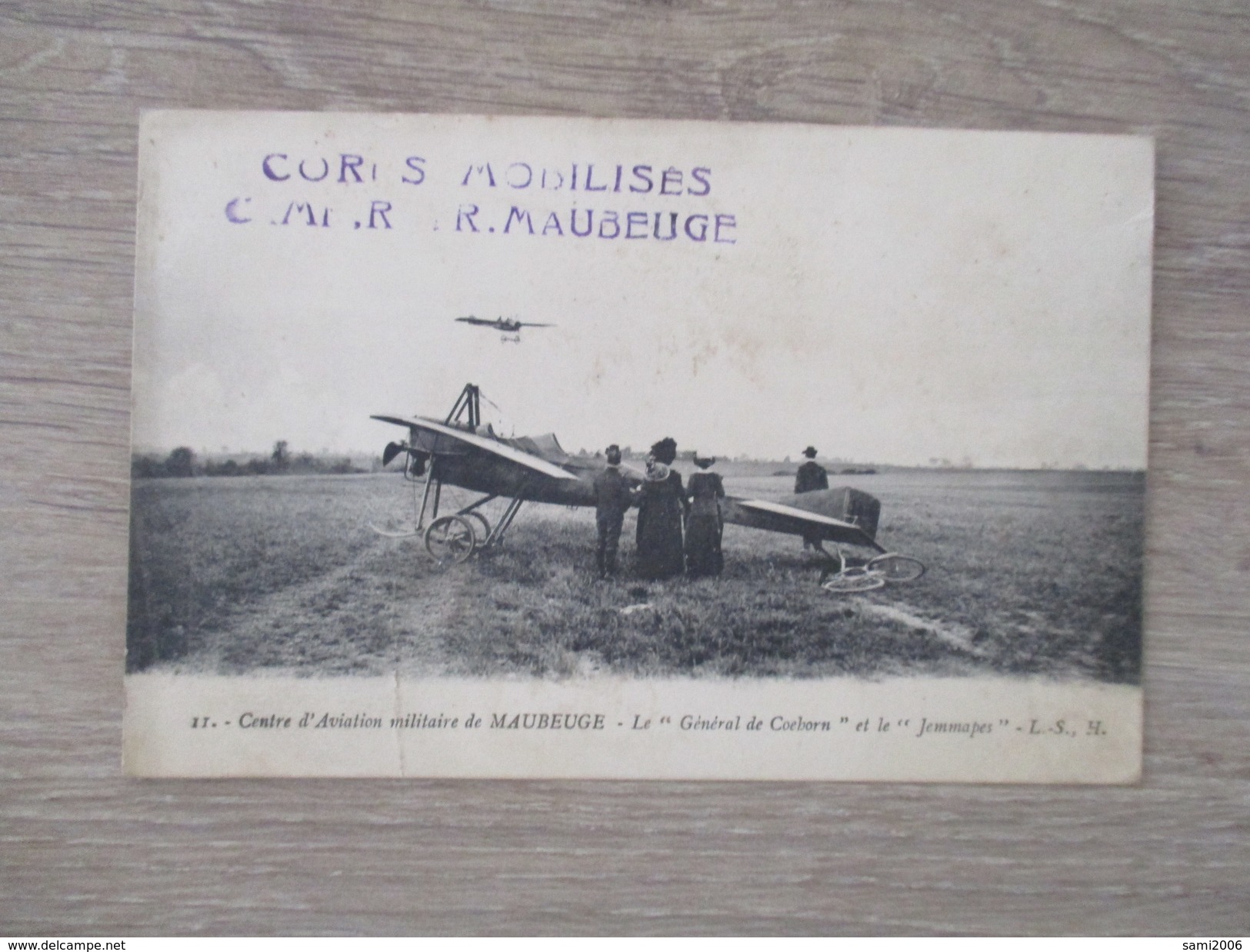 CPA CENTRE D'AVIATION MILITAIRE DE MAUBEUGE AVIONS - 1914-1918: 1st War