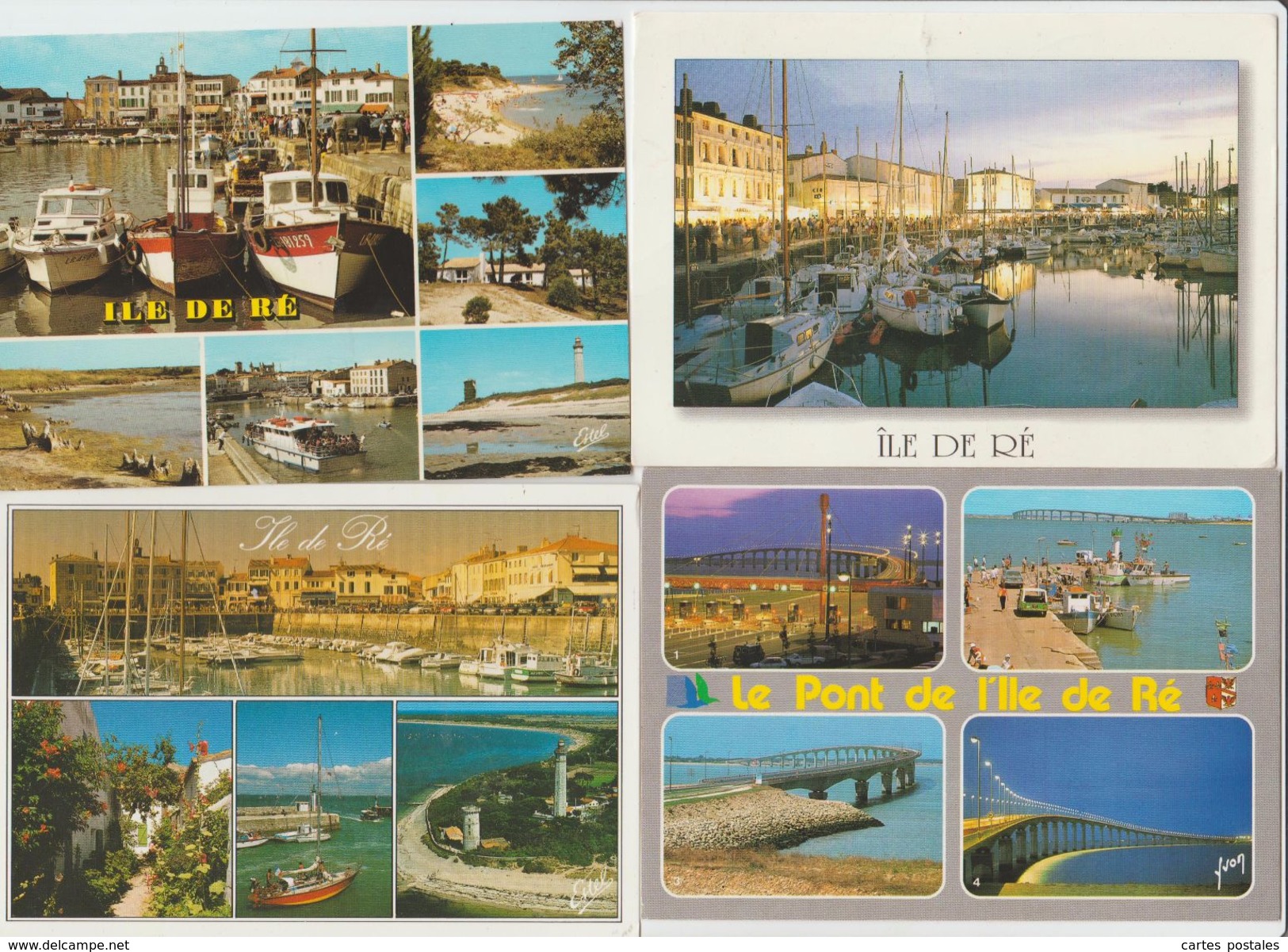 Ile De RE Lot De 34 Cartes Postales - Ile De Ré