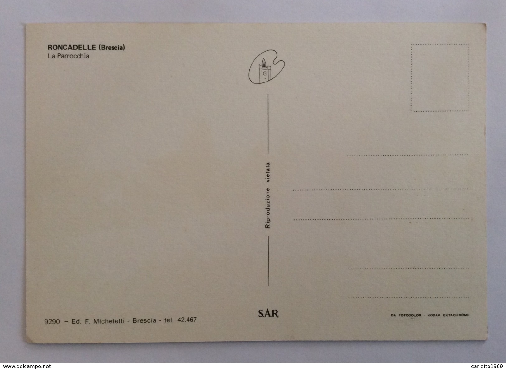 RONCADELLE ( BRESCIA ) LA PARROCCHIA NV FG - Brescia