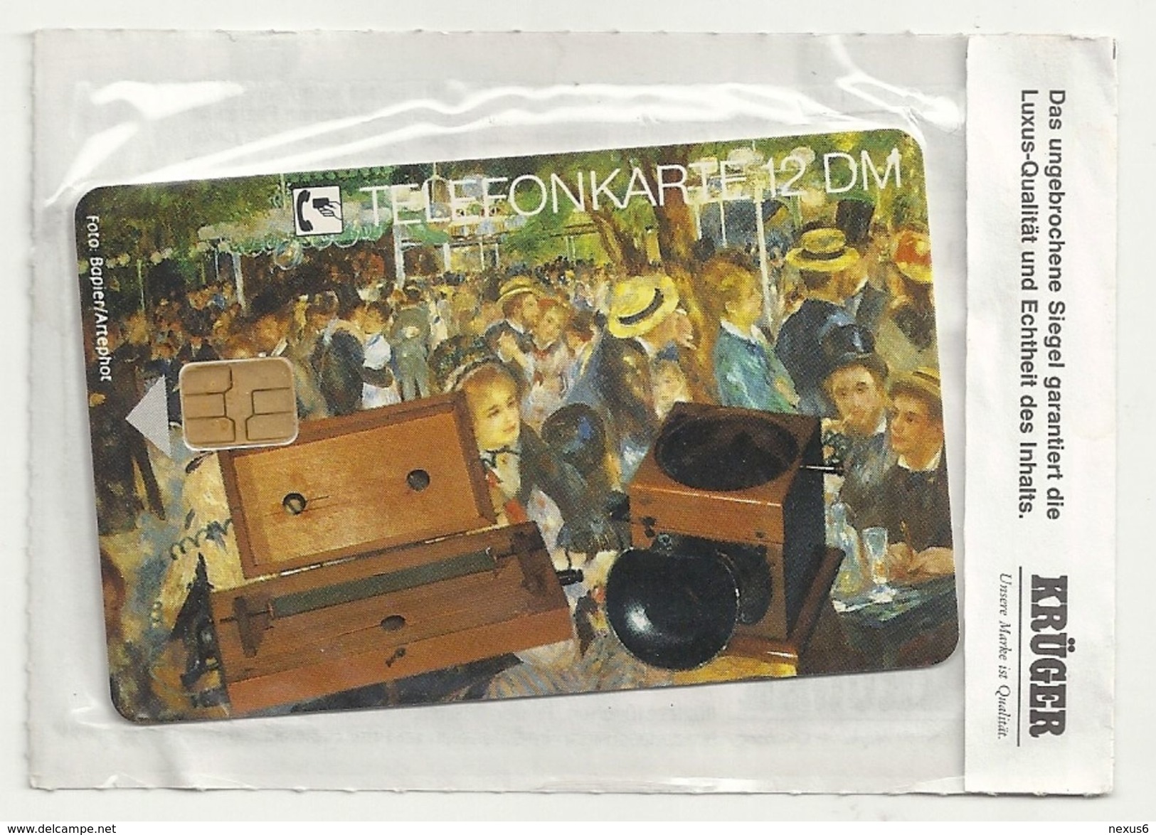 Germany - Alte Telefonapparate 1 - Collector's E05 08.92 - 12DM, 30.000ex, Mint In Kruger - E-Series : Edition - D. Postreklame