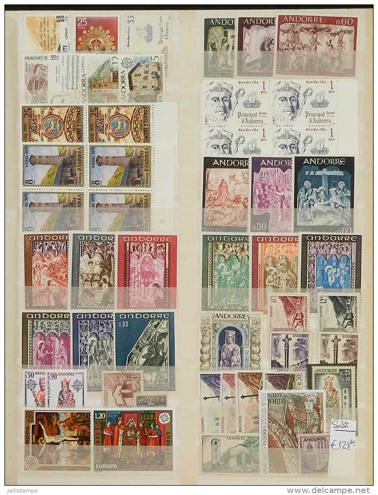 Collection In Large Stockbook With Many Mint And Used Stamps, VF Quality. Its Yvert Catalog Value Is Over Euros... - Sonstige & Ohne Zuordnung