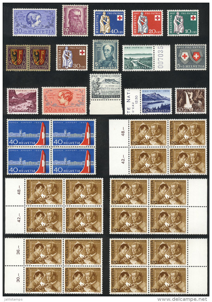 Lot Of MNH Stamps, Excellent Quality, Yvert Catalog Value Over Euros 150, Low Start! - Andere & Zonder Classificatie