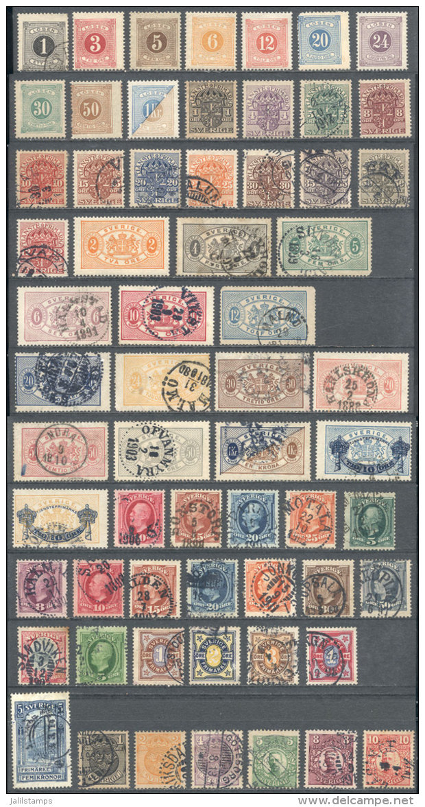 Lot Of Interesting Stamps, Many Are Used (good Cancels), Others Mint (most With Original Gum), The General Quality... - Sonstige & Ohne Zuordnung