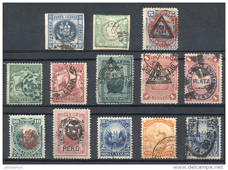 Interesting Small Lot Of Old Stamps, Very Fine General Quality, Low Start. - Peru