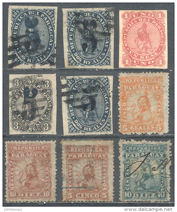 Lot Of Varied Stamps, Several Are Forgeries, Interesting! - Paraguay