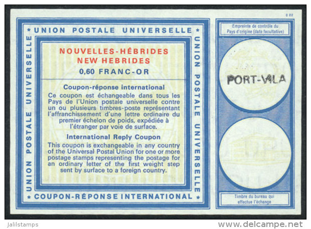Rare International Reply Coupon (circa 1973) Of 60c. Franc Or, VF Quality! - Andere & Zonder Classificatie