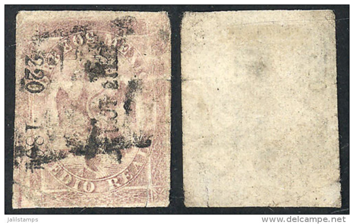 Sc.20b, 1864 &frac12;r. Lilac With Overprint With District Name, Number And "1864", Small Faults, Good Appearance,... - Mexiko
