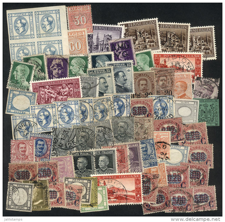 Lot Of Mostly Old Stamps, Used Or Mint (they Can Be Without Gum Or Regummed), Fine General Quality (some With Minor... - Colecciones