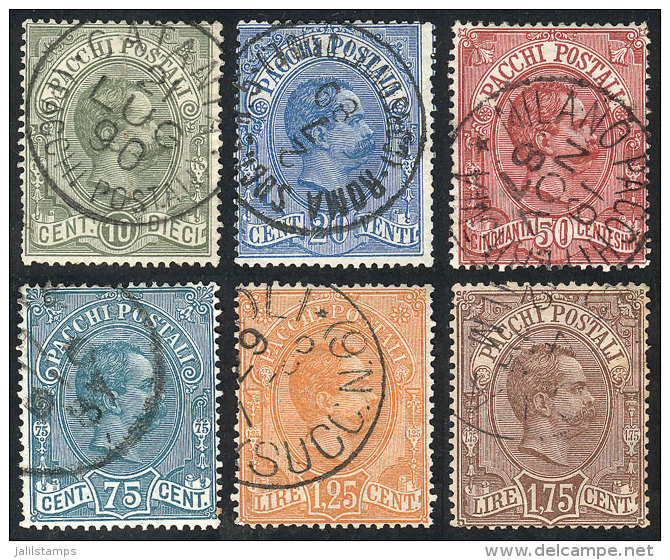 Sc.Q1/Q6, 1884/6 Complete Set Of 6 Used Values, Very Fine Quality, Catalog Value US$476. - Unclassified