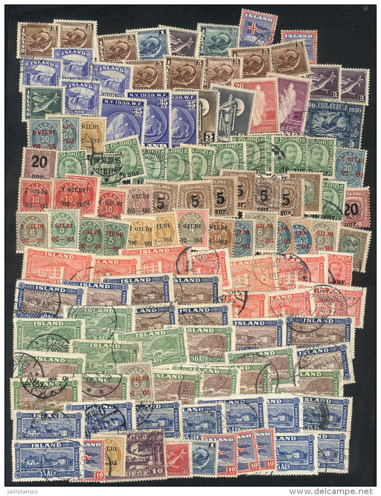 Lot Of Stamps Issued Between Circa 1921 And 1940, Mint Or Used, VF General Quality, Scott Catalog Value US$600,... - Collections, Lots & Series