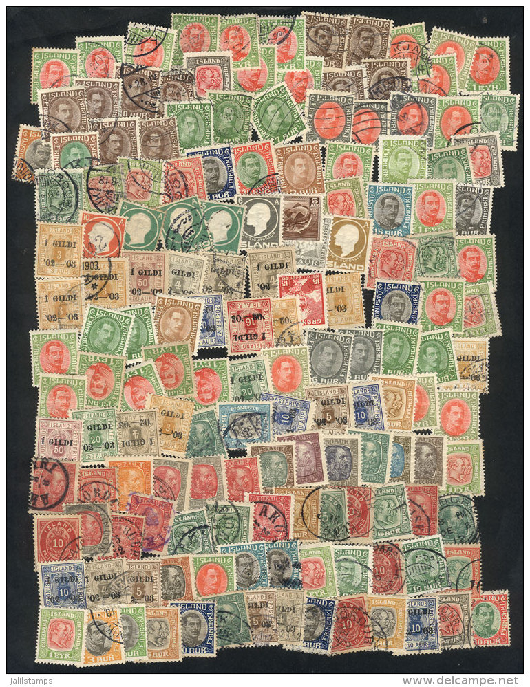 Large Lot Of Used And Mint Stamps, VF General Quality, Including A Number Of Scarce Stamps, A Lot Of The Used... - Collections, Lots & Series