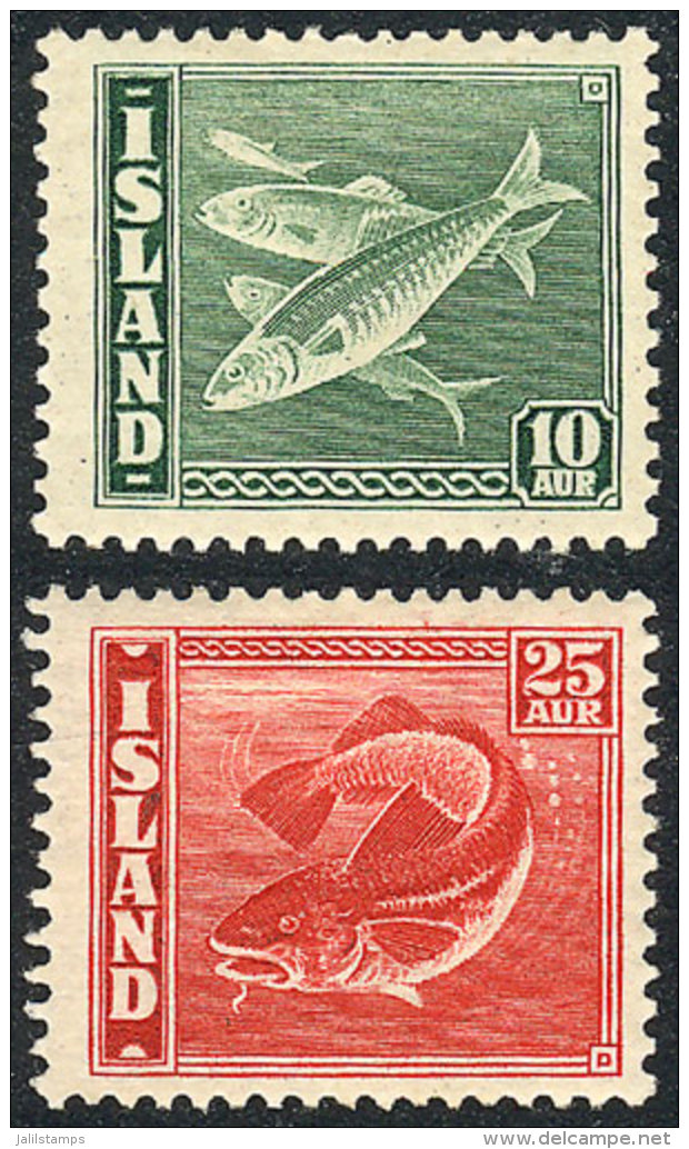 Sc.221b + 224b, Both With Perforation 14x13&frac12;, VF Quality, Catalog Value US$142.50 - Other & Unclassified