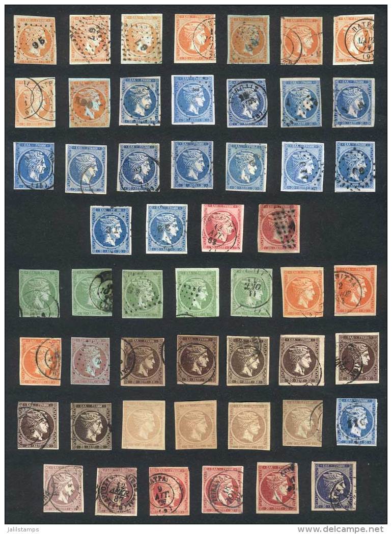Lot Of Classic Stamps, Very Interesting To Study. Average To Excellent Quality, In General Fine, Including Color... - Sonstige & Ohne Zuordnung