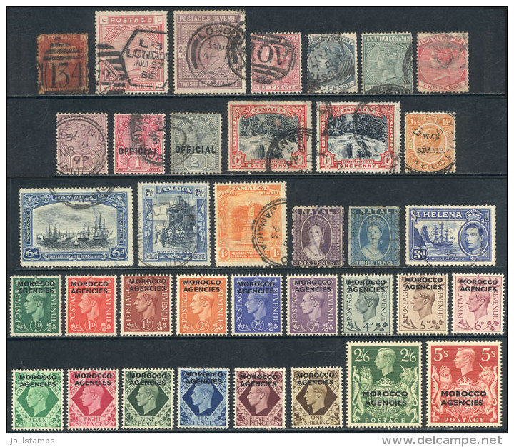 Lot Of Interesting And Valuable Stamps, General Quality Is Fine To VF, Scott Catalog Value US$700+ - Andere & Zonder Classificatie