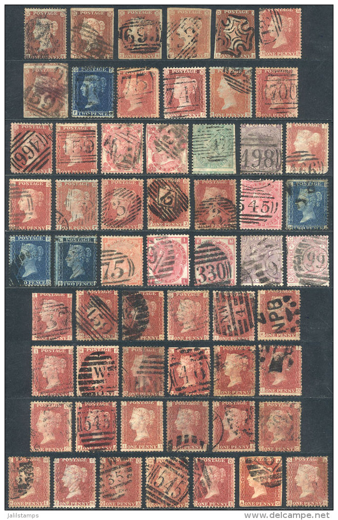 Lot Of Used Stamps, Some With Minor Defects (but Of Good Appearance), Others Of Very Fine Quality, Yvert Catalog... - Andere & Zonder Classificatie