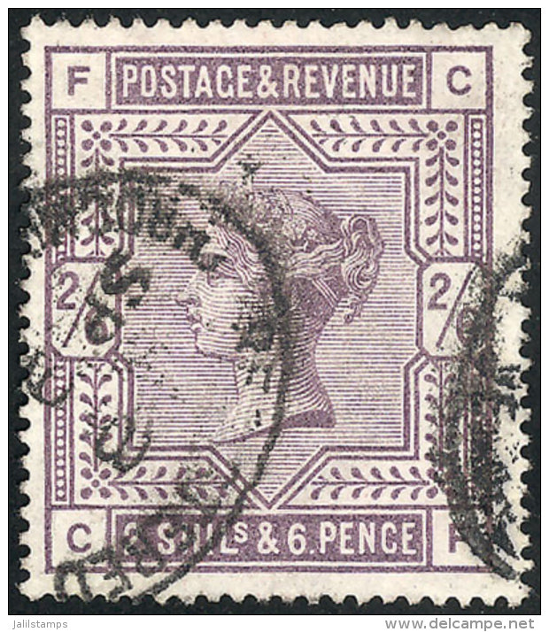Sc.96, 1883 2sh. 6p., Used, Minor Defect, Excellent Appeal, Catalog Value US$165. - Sonstige & Ohne Zuordnung
