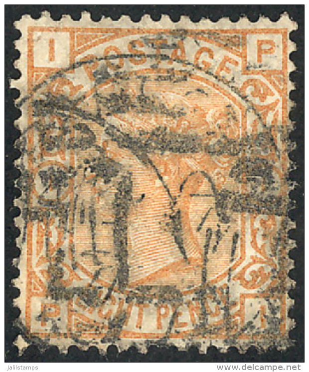 Sc.73, 1876/80 8p. Orange, Good Example, Catalog Value US$350. - Andere & Zonder Classificatie