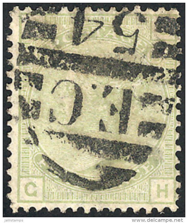 Sc.70, 1876/80 4p. Light Olive Green, Used, VF Example, Catalog Value US$325. - Other & Unclassified