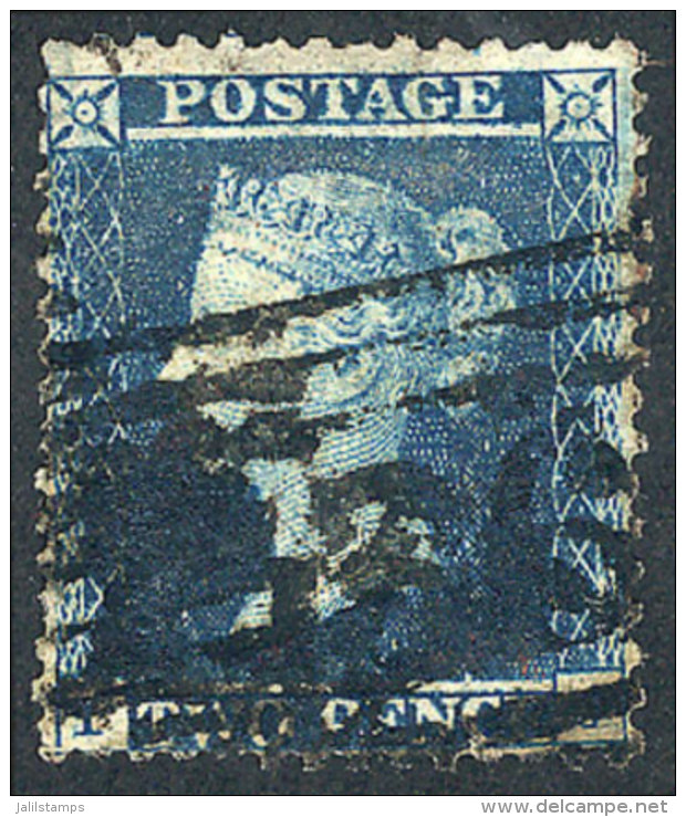 Sc.13, 1854/5 2p. Blue, Perf 14, Used, With Minor Defect On Reverse, Excellent Front, Catalog Value US$210. - Andere & Zonder Classificatie