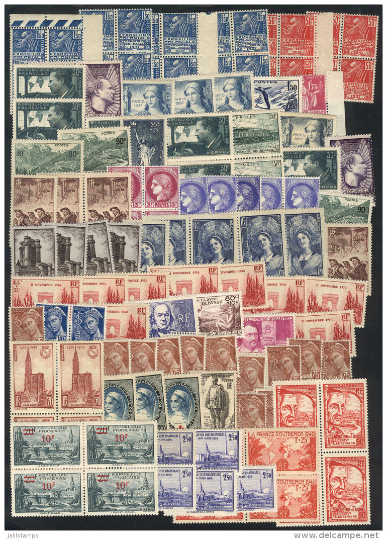 Attractive Group Of Singles And Blocks Of 4, MNH AND OF EXCELLENT QUALITY, All Impeccable, Fresh And Very Nice.... - Andere & Zonder Classificatie