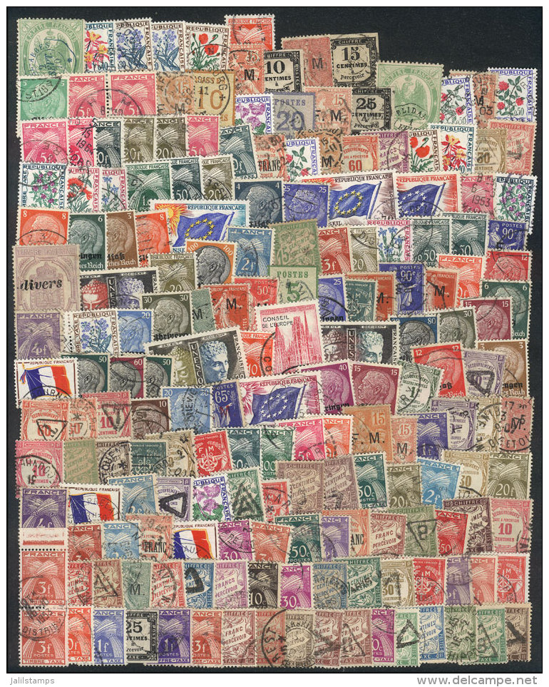 Lot Of 'back Of The Book' Stamps (postage Dues, Occupations, Etc), Very Fine General Quality, Yvert Catalog Value... - Sonstige & Ohne Zuordnung