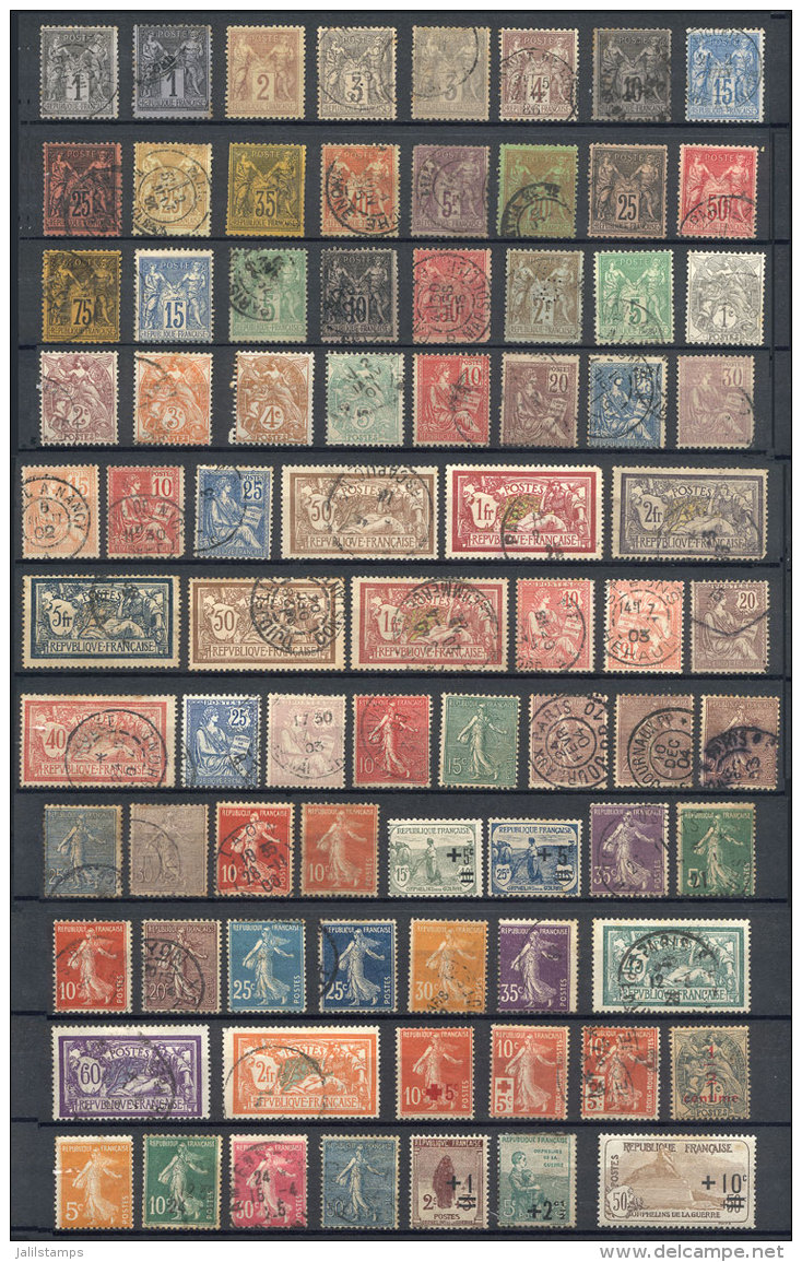 Lot Of Used And Mint Stamps, Mixed Quality, Fine General Quality, Good Opportunity At A Low Start. - Other & Unclassified