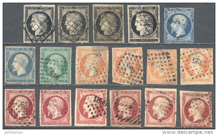 Lot Of Old Stamps, Mixed Quality (many With Minor Defects), Catalog Value Euros 850+ - Other & Unclassified