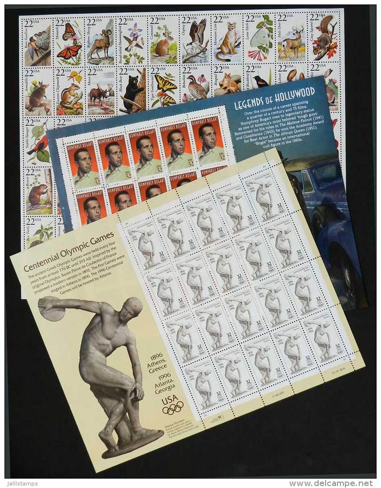 3 Sheets Of Very Thematic Stamps, Good Opportunity At A Low Start. - Other & Unclassified