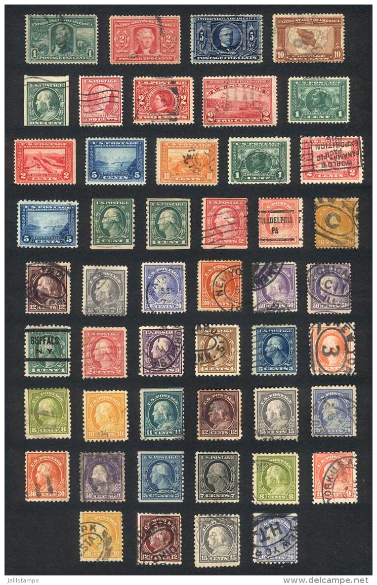 Lot Of Old Used Stamps (few Are Mint), Fine To Very Fine General Quality, Scott Catalog Value US$500+ - Other & Unclassified