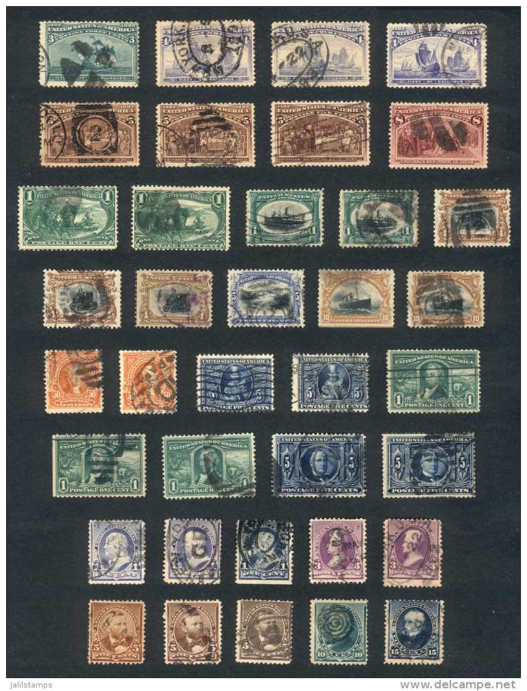 Lot Of Old Used Stamps, Catalog Value Over US$1000, Fine To Excellent General Quality, LOW START! - Sonstige & Ohne Zuordnung