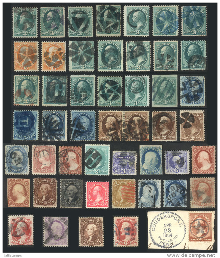 Lot Of Old Stamps, Most Used And Of Fine Quality, With Some Very Attractive Cancels, HIGH CATALOGUE VALUE, Good... - Otros & Sin Clasificación