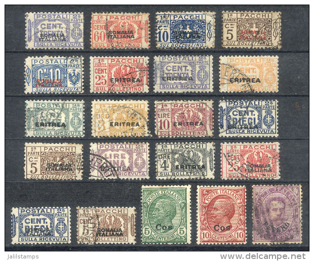 Small Lot Of Old Stamps, All Forgeries, Interesting Lot For The Especialist. - Otros & Sin Clasificación