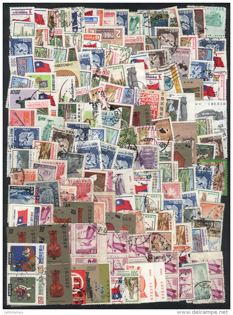 Lot Of Several Hundreds Used Stamps, Fine To VF General Quality! - Other & Unclassified