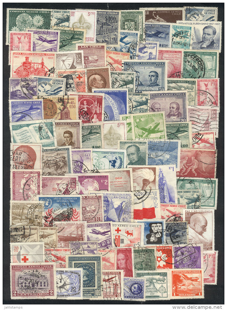 Large Lot (several Hundreds) Of Used Stamps, General Quality Is Very Fine! - Chile