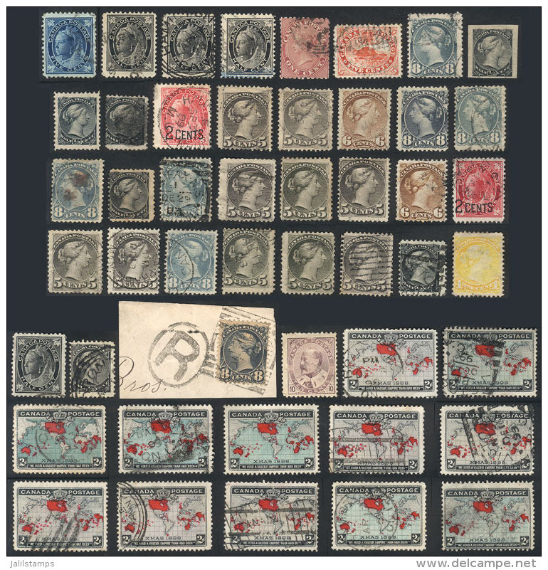 Lot Of Old Stamps, Most Used, Fine General Quality (a Few May Have Minor Defects), High Catalog Value (I Estimate... - Andere & Zonder Classificatie