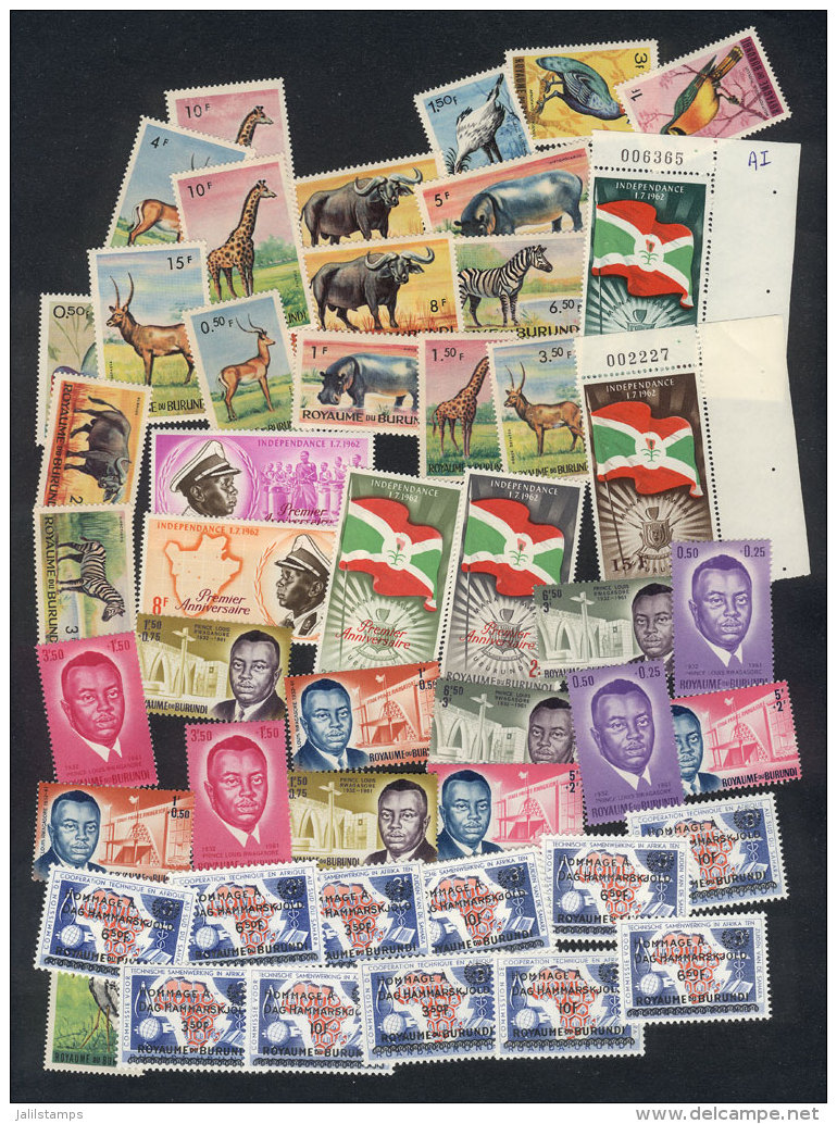 Lot Of Very Thematic Stamps And Sets, Very Fine Quality (many Are Never Hinged), LOW START! - Other & Unclassified