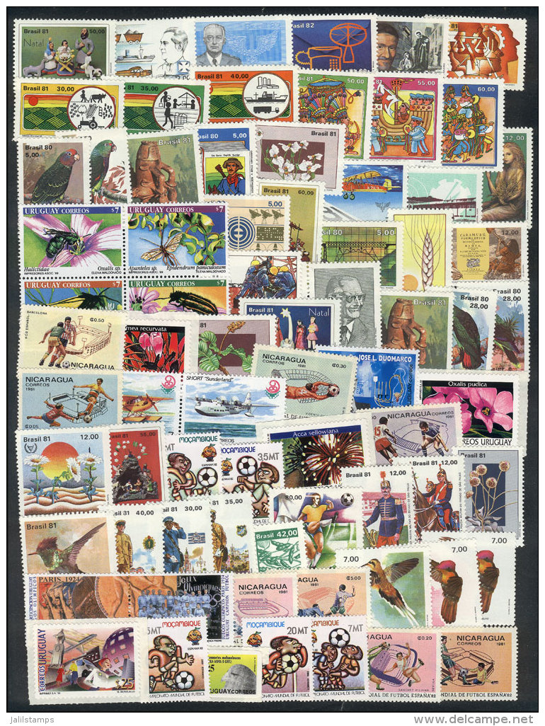 Lot Of Modern And VERY THEMATIC Stamps, MNH, Excellent Quality, Yvert Catalog Value Euros 150+ - Other & Unclassified